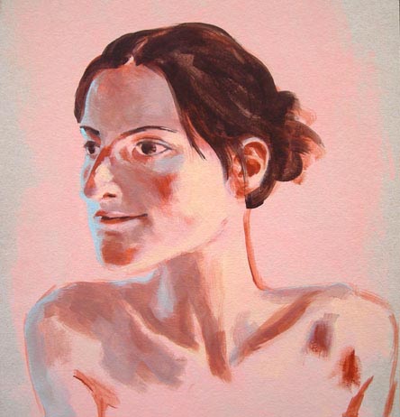 julie ricossé nu peinture 2
